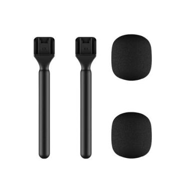 Imagem de Suporte para Microfone PDEEY Kit com 2 Unidades, Bastão de Mão 24 cm