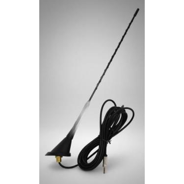 Imagem de Antena Veicular Completa Preto 42cm - Congratulations Store