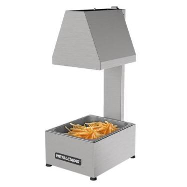 Imagem de Conservador de Frituras Elétrico 1 Cuba 1KG MCF 01CP Metalcubas 127V