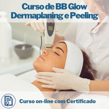 Imagem de Curso on-line em videoaula de BB Glow Dermaplaning e Peeling com Certificado