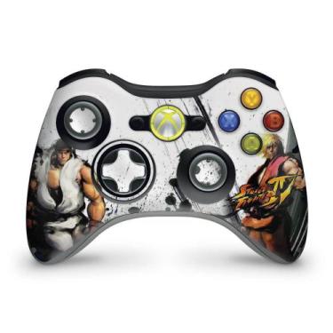 Imagem de Adesivo Compatível Xbox 360 Controle Skin - Street Fighter 4 A - Pop A