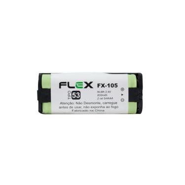 Imagem de Bateria Para Telefone Sem Fio 2.4V 830Mah Fx-105 - Flex