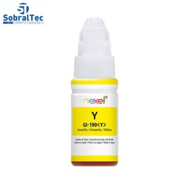 Imagem de Refil De Tinta Canon Nexel Amarelo GL-190 70ML