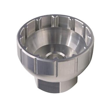 Imagem de Colaxi BSA30 Ferramenta BB Sólida 12-Notch 46mm Kit Instalador Extrator Removedor de Suporte Inferior com Rosca Externa ferramenta, Prata