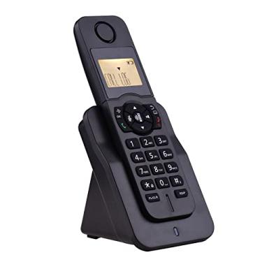 Imagem de Kiboule Telefone Sem Fio Expansível Telefone com Visor LCD Identificador de Chamadas 50 Memórias da Lista Telefônica Chamadas Viva-voz Chamada em Conferência 16 Idiomas Suporte 5 Telefones Conexão pa