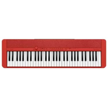 Imagem de Teclado Casio Digital Casiotone CT-S1 Arranjador Vermelho 61 Teclas
