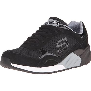 Imagem de Tênis feminino Skechers Retros OG 95 Great Heights, Preto, 9.5