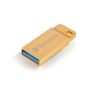 Imagem de Verbatim 64 GB Metal Executive USB 3.0 Flash Drive - Dourado