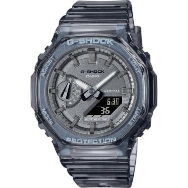 Imagem de Relógio CASIO G-SHOCK feminino transparente GMA-S2100SK-1ADR