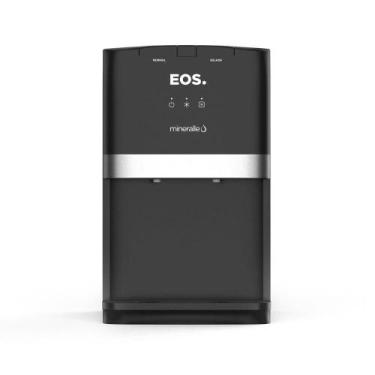 Imagem de Purificador De Água Eos Mineralle Com Compressor Preto Epc02p 220V