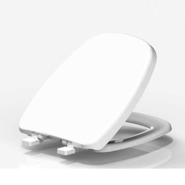 Imagem de Assento Sanitário Termofixo Quadrado Esmaltado Tupan Branco