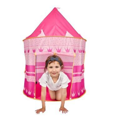 Imagem de Barraca Infantil Castelo Para Brincar, Barraca Temática Castelo Princesa Dobrável Linda Barraca Infantil Meninas, Presente Para Meninas, Brinquedoteca Para Casa Ao Ar Livre