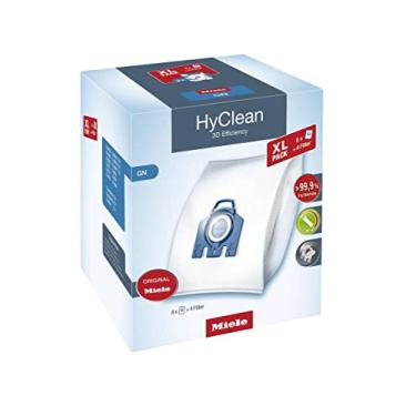 Imagem de Miele Pacote 10455000 XL HyClean 3D GN, sacos para aspirador de pó, mantém a poeira dentro do aspirador de pó de forma confiável