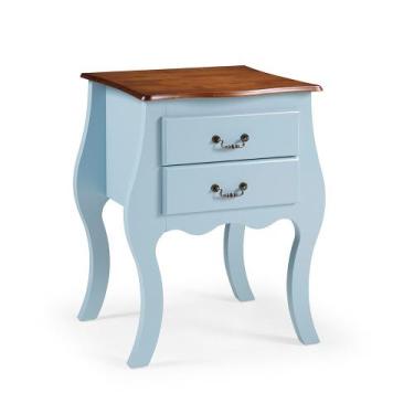 Imagem de Cômoda de Madeira com 2 Gavetas Bombê Antique - 1025 - Meyer, Laca - V