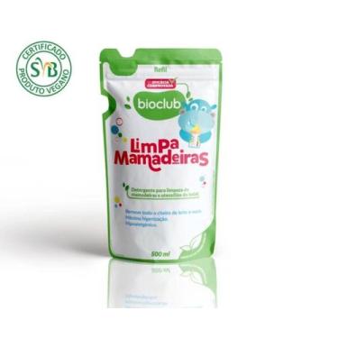 Imagem de Limpa Mamadeiras Sachê 500ml Hipoalergênico Vegano Bioclub