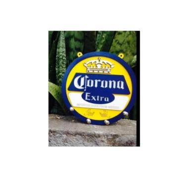 Imagem de Porta Chaves Madeira Mdf Não Esqueça As Chaves Corona Redondo - Casa N