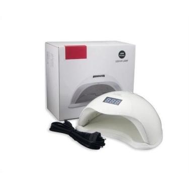 Imagem de Cabine Uv Led 48w Sun Stufa Unha De Fibra Secar Gel Bivolt, branca