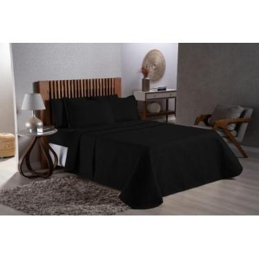 Imagem de Cobreleito Cama de Casal Padrão 2,00m x 2,20m (Várias Cores) - 115 - L