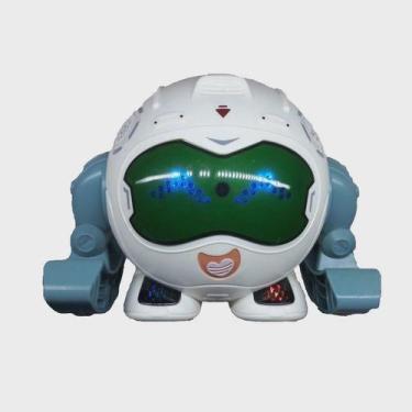 Imagem de Brinquedo Robô Com Sensor Interativo Gira 360 Graus Com Som E Luzes já