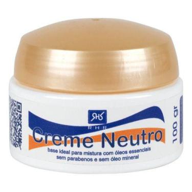 Imagem de Base Creme Neutro 100gr - Adição Dos Óleos Essenciais - RHR Cosméticos