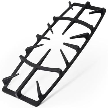 Imagem de A00263801 Substituição de grelha de queimador de ferro fundido para peças superiores de fogão Kenmore Frigidaire, peças de queimador a gás, WCI-A00263801, 5304492146 Grelha central para fogão a gás