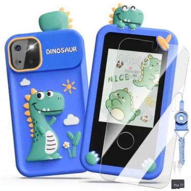 Imagem de Smartphone Infantil de brinquedo Interativo Digital Touch Câmera Dupla