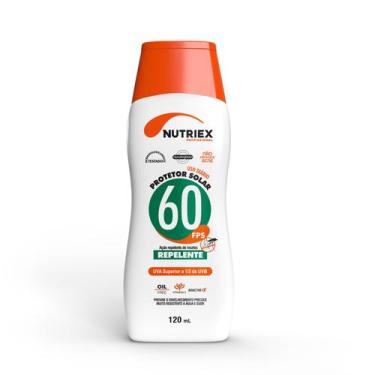 Imagem de Protetor solar nutriex fps60 com repelente 120g - 62802