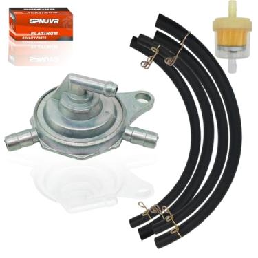 Imagem de SPNUVR Substituição do interruptor de combustível a gás de motocicleta para GY6 50cc 70cc 80cc 125cc 150cc ATV 152QMI 157QMJ Go Kart Moped Scooter válvula de bomba de óleo Petcock