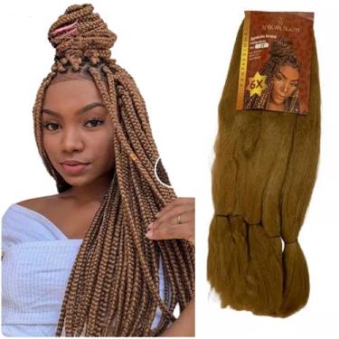 Imagem de Cabelo Jumbo Tranças Box Africa Beauty Fibra Premiun - African Beauty,
