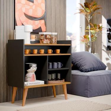 Imagem de Aparador Cantinho do Café Viena Buffet com pés palito - Várias Cores -