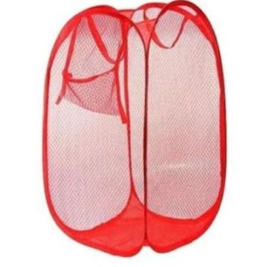 Imagem de Cesto Organizador Dobrável para Roupas e Brinquedos - Caixa Multiuso para Quarto, Cozinha e Casa - Prático e Leve (40x30x50cm, Cores Variadas)