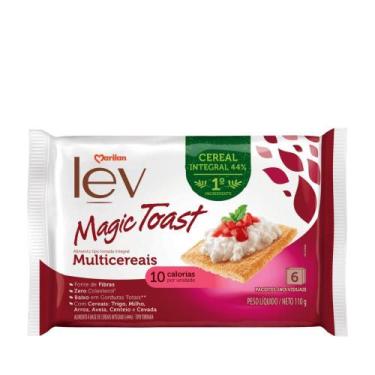 Imagem de Torrada Lev Magic Toast Multicereais Marilan - 110g
