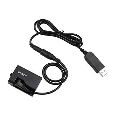 Imagem de Andoer Adaptador De Acoplador Cc Para Bateria Fictícia Usb Ack-E10 5V (Substituição Lp-E10) Compatível Com Canon Eos Rebel T3/T5/T6/T7/T100/Kiss X50/Kiss X70/1100D/1200D/1300D/2000D/4000D