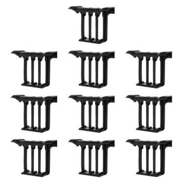 Imagem de IEUDNS 10 peças de clipes de drenagem de painel solar, limpeza de módulo fotovoltaico, remoção de água parada, clipes de guia de solução de drenagem de água, 30mm