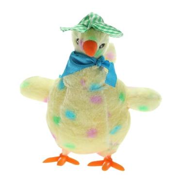 Imagem de YIJU Ovos de frango depositando com 3 ovos divertidos coordenação de olho de frango brinquedo elétrico brinquedo para meninos filhos crianças presentes de, Amarelo