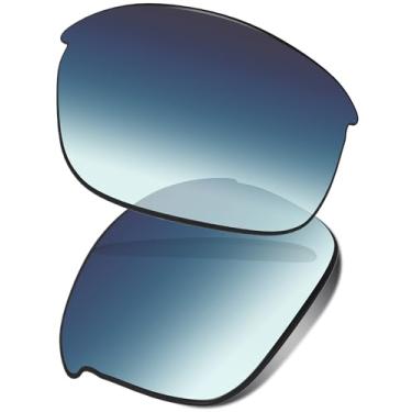Imagem de Vonxyz Lentes de reposição para óculos de sol Oakley Flak Jacket - Azul dégradé polarizado