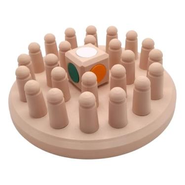 Imagem de Jogo Da Memória C/Pino Colorido Xadrez Educativo Crianças