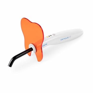 Imagem de Fotopolimerizador Emitter A Fit Schuster, Sem Fio, LED, Bivolt Automático, com 1 Ponteiras e Protetor Ocular, para Clareamento Dental e Polimerização