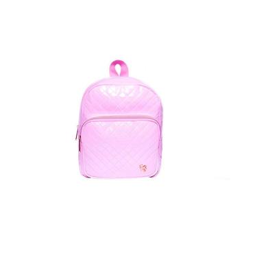Imagem de Mochila De Costas Feminina Brilhosa Glitter Passeio Cor:Rosa