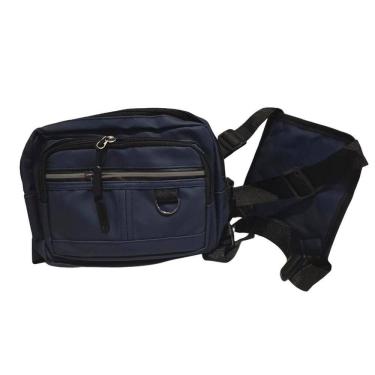 Imagem de Pochete Mochila Frontal Peito Cor: Azul Escuro