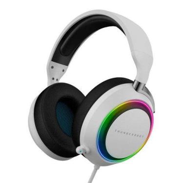 Imagem de Headset Gamer ThundeRobot Silver Wing HG503 USB, Branco