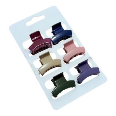 Imagem de Kit Mini Piranhas Retangulares Coloridas  6 Unidades - Pistache Acessó