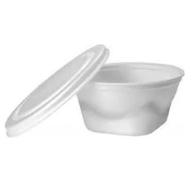 Imagem de 100 Quentinha Isopor Quadrado C/Tampa Nº8 750Ml Pt102 Copob - Copobras