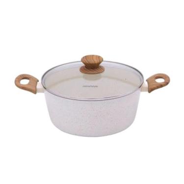 Imagem de Caçarola mármol cook fundo triplo indução 20cm mimo style