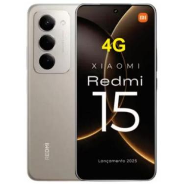 Imagem de Smartphone Redemi 15 Cinza - 256GB, 8GB RAM, Helio G88, Tela 6.79" - R