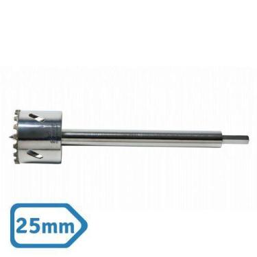 Imagem de Serra Copo Diamantada 25mm com Haste Starrett