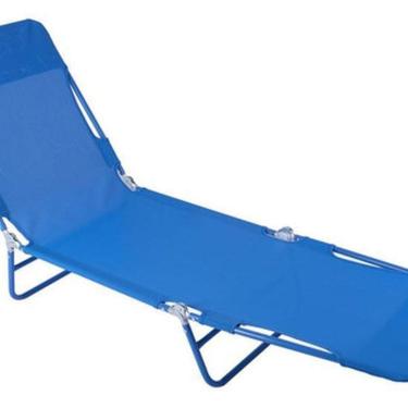 Imagem de Espreguiçadeira Piscina Jardim Dobravel 182X55Cm Até 120Kg