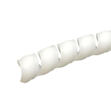 Imagem de Manga De Cabo Espiral De 1 M, 8 Mm-40 Mm, Tubo Protetor De Fio Flexível – PP Durável, Sem Emaranhamento, Para Fios/cabos (preto/branco/vermelho/amarelo/azul/verde)(White,ID 25mm)
