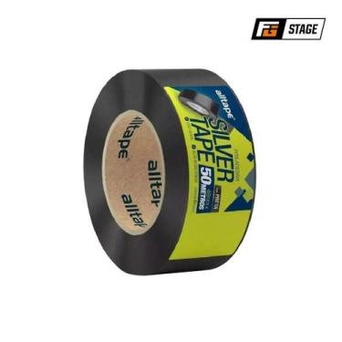 Imagem de Fita Duct Tape Multiuso Preta 48mm x 50m - Alta Resistência - ALLTAPE