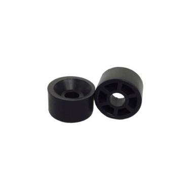 Imagem de Suporte Plástico para Prateleiras 10x15mm Preto com 100 unidades - Sta
